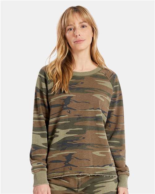 Women’s Lazy Day Mineral Wash French Terry Sweatshirt