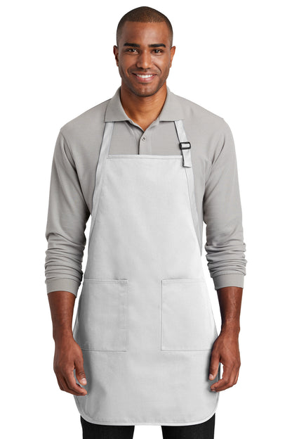 Port Authority ® Full-Length Two-Pocket Bib Apron. A600