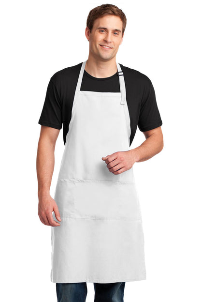 Port Authority® Easy Care Extra Long Bib Apron with Stain Release. A700