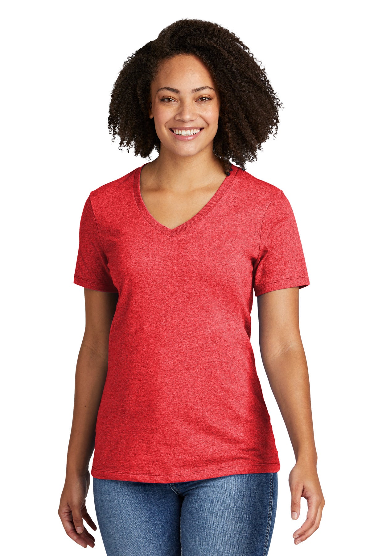 Allmade® Women's Recycled Blend V-Neck Tee AL2303