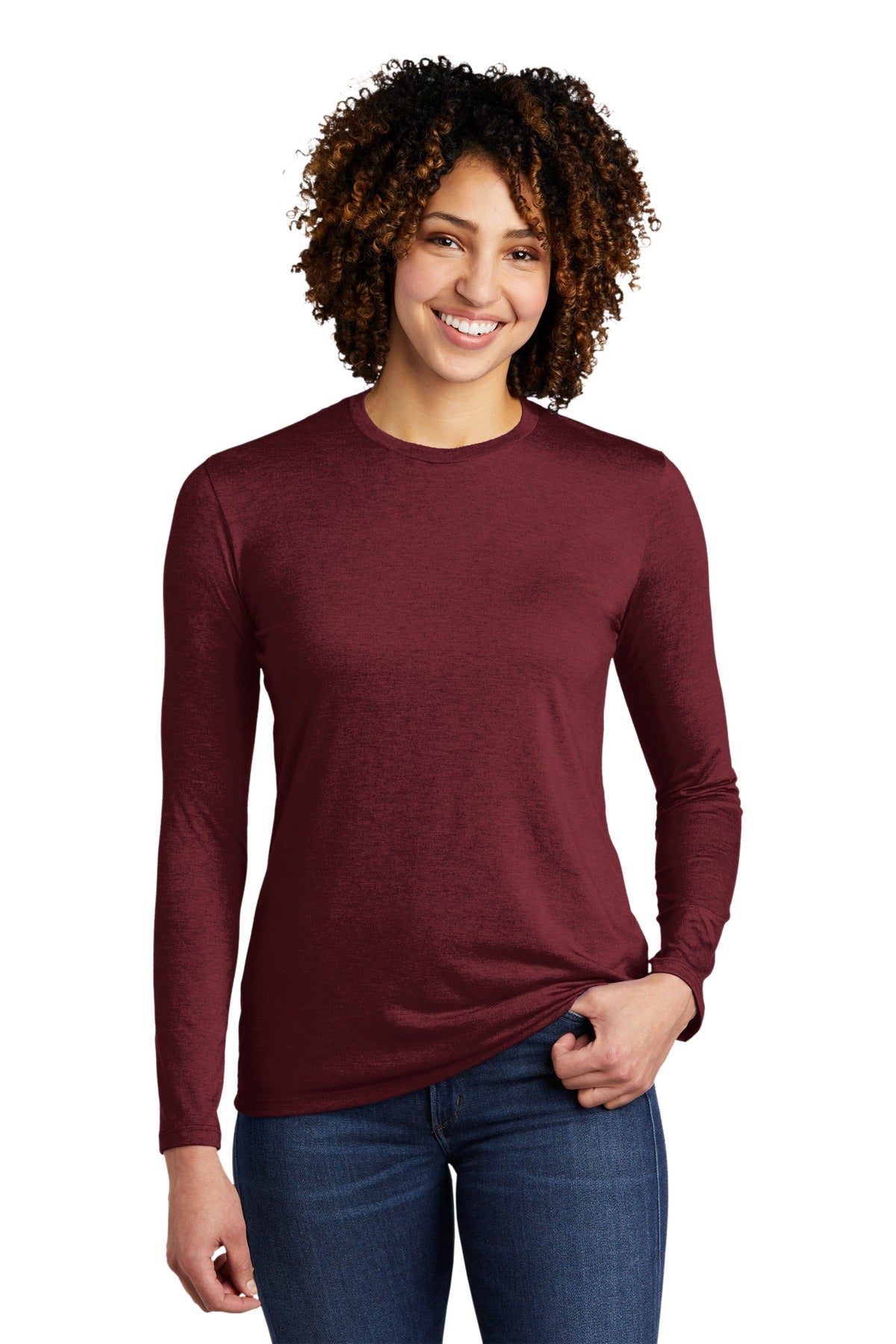 Allmade ®  Women's Tri-Blend Long Sleeve Tee AL6008