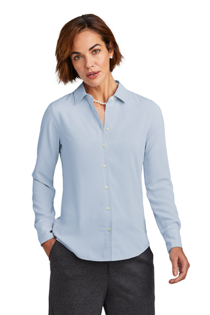 Brooks Brothers® Women's Full-Button Satin Blouse BB18007