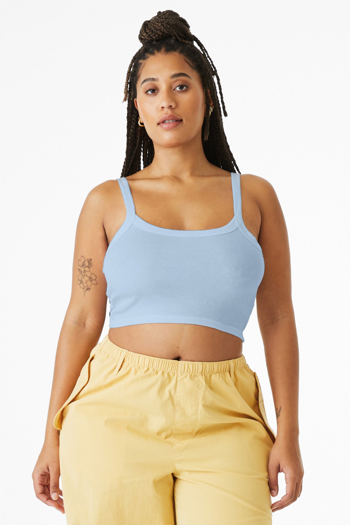 BELLA+CANVAS ®  Women's Micro Rib Spaghetti Strap Tank BC1012