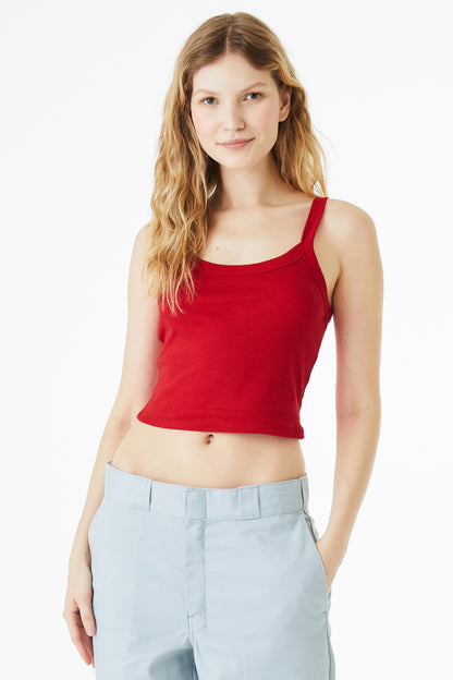 BELLA+CANVAS ®  Women's Micro Rib Spaghetti Strap Tank BC1012