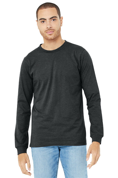 BELLA+CANVAS® Unisex Heather CVC Long Sleeve Tee BC3501CVC