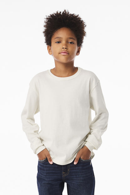BELLA+CANVAS ®  Youth 6-Ounce Heavyweight Long Sleeve Tee BC3511Y