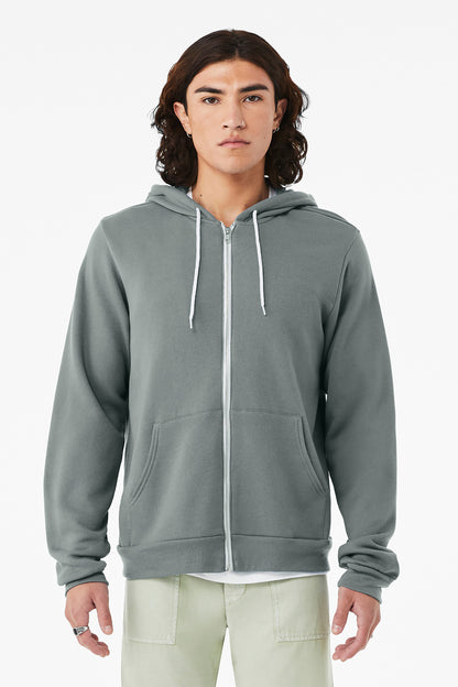 BELLA+CANVAS  ®  Unisex Sponge Fleece Full-Zip Hoodie. BC3739