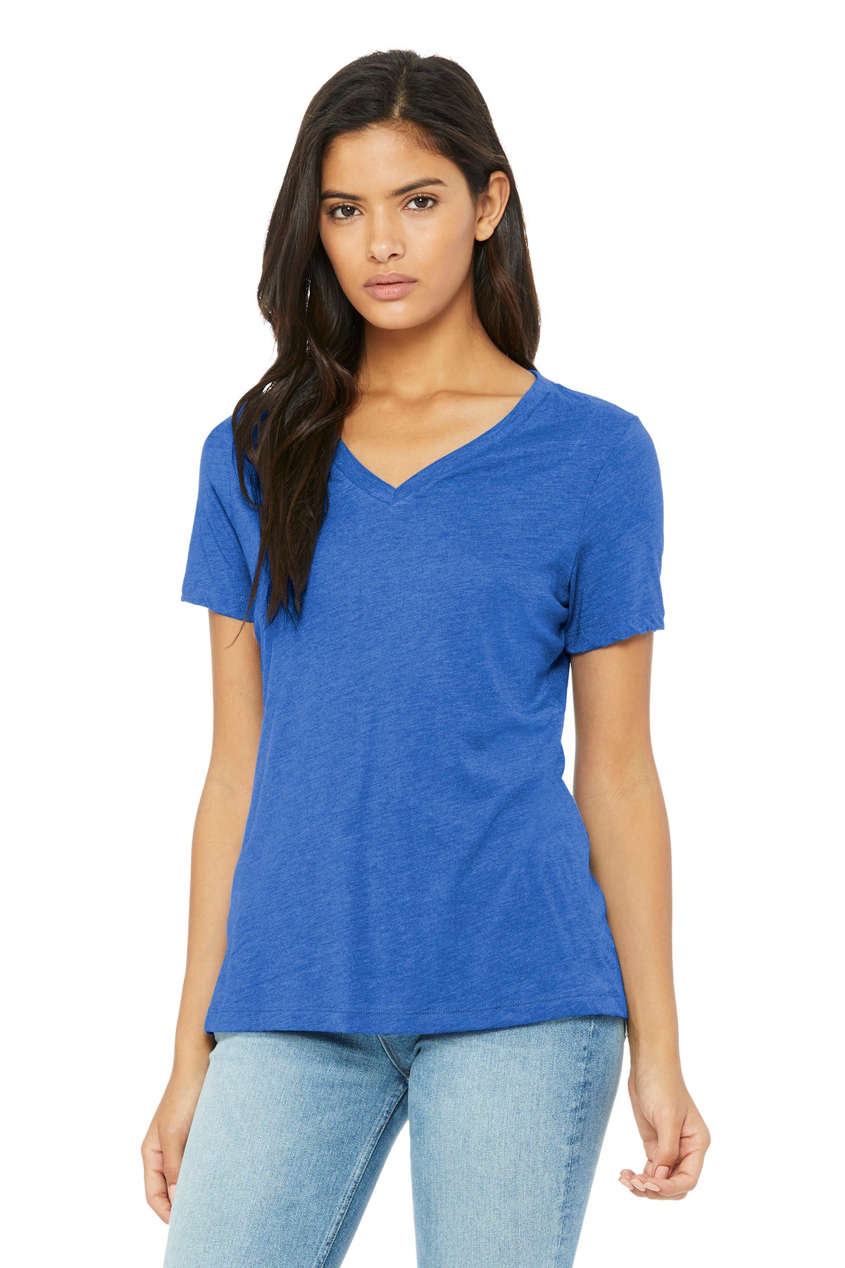 BELLA+CANVAS® Women's Relaxed Triblend V-Neck Tee BC6415