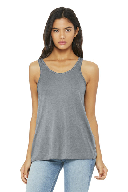 BELLA+CANVAS ® Women's Flowy Racerback Tank. BC8800