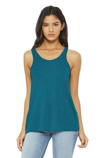 BELLA+CANVAS ® Women's Flowy Racerback Tank. BC8800