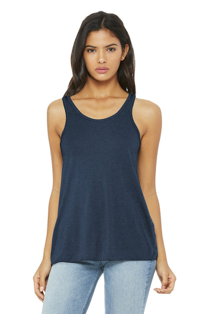 BELLA+CANVAS ® Women's Flowy Racerback Tank. BC8800