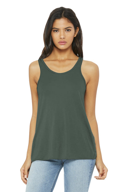 BELLA+CANVAS ® Women's Flowy Racerback Tank. BC8800