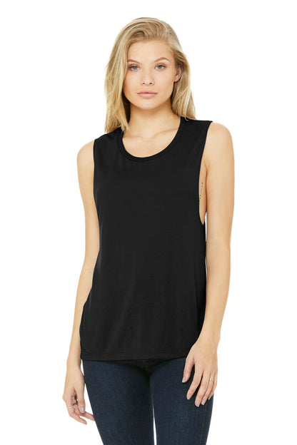 BELLA+CANVAS ® Women's Flowy Scoop Muscle Tank. BC8803