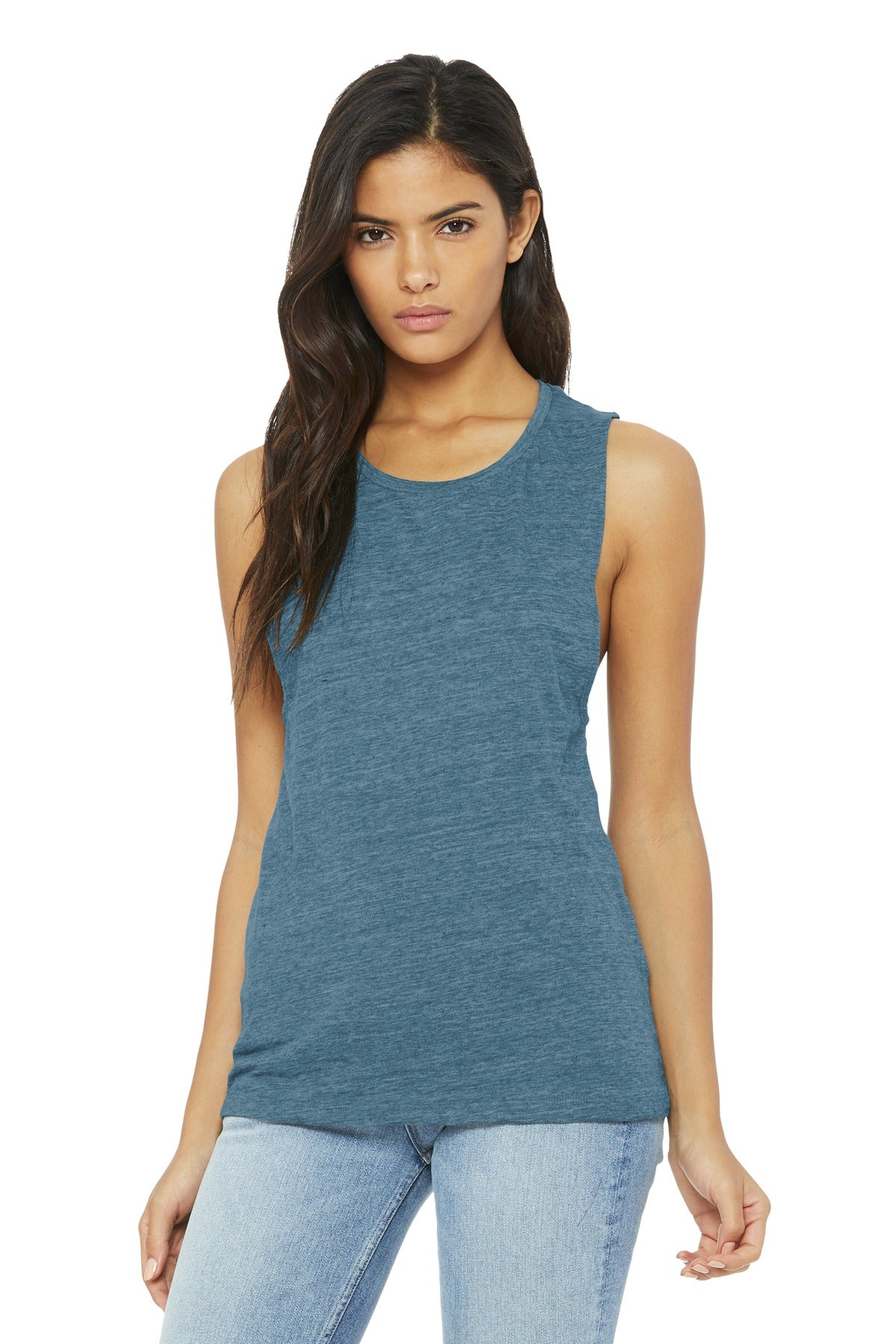 BELLA+CANVAS ® Women's Flowy Scoop Muscle Tank. BC8803