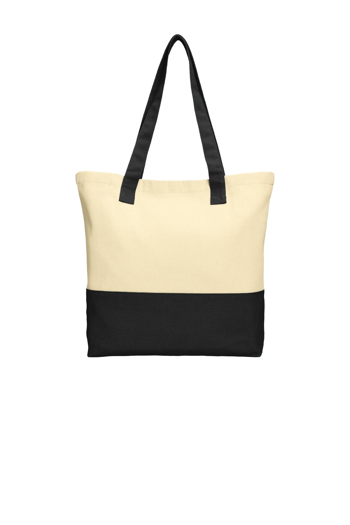 Port Authority® Colorblock Cotton Tote. BG414