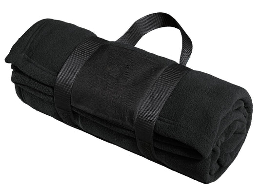 Port Authority® Fleece Blanket with Carrying Strap. BP20