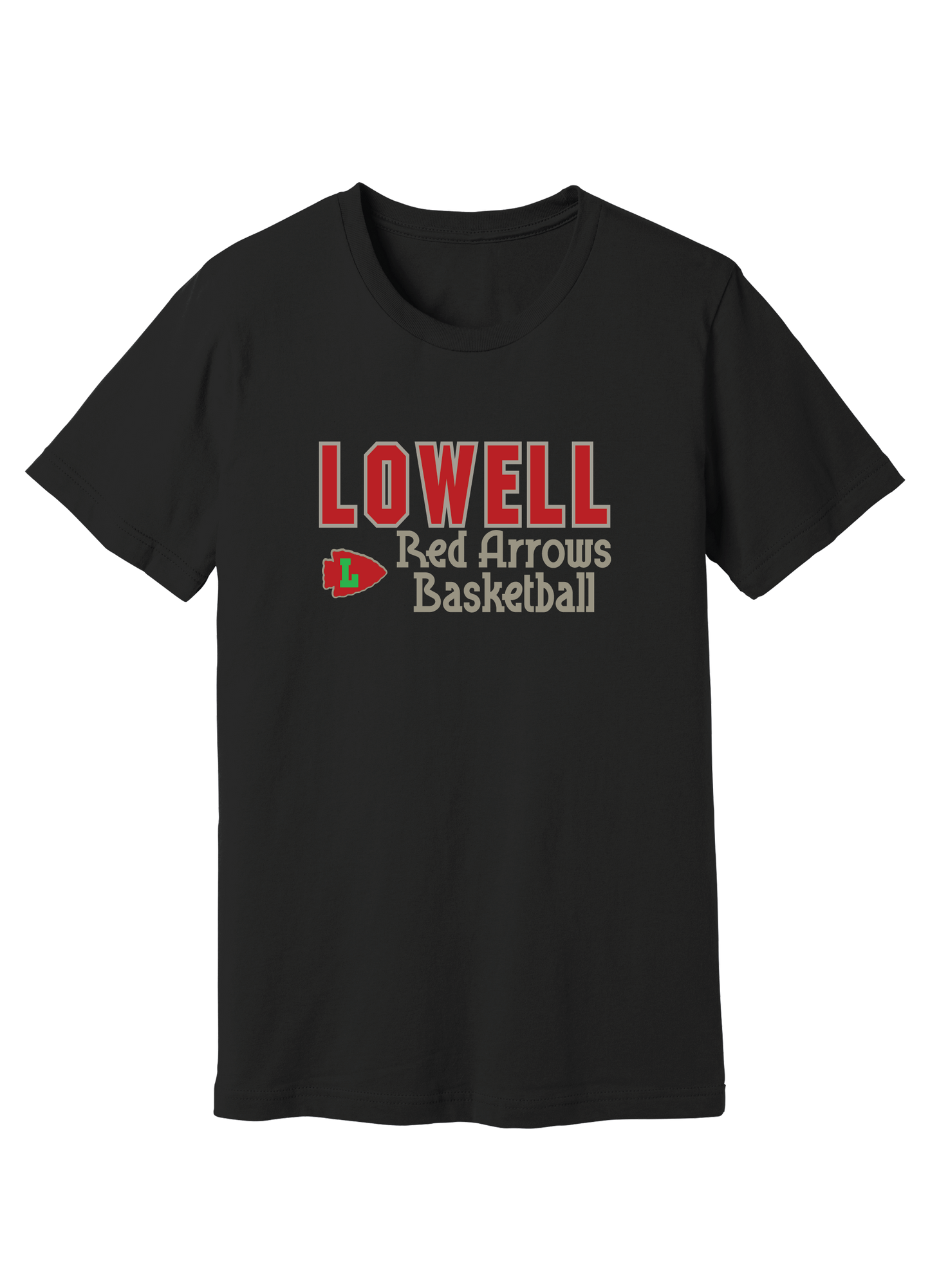 Lowell Red Arrow Basketball 1 T-Shirt