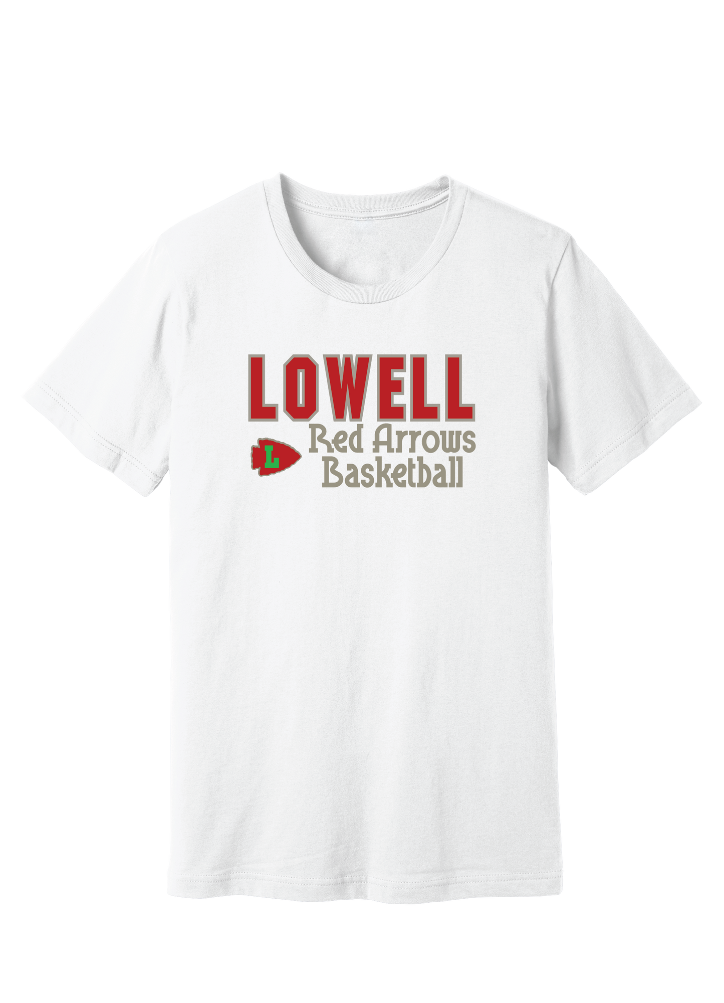 Lowell Red Arrow Basketball 1 T-Shirt