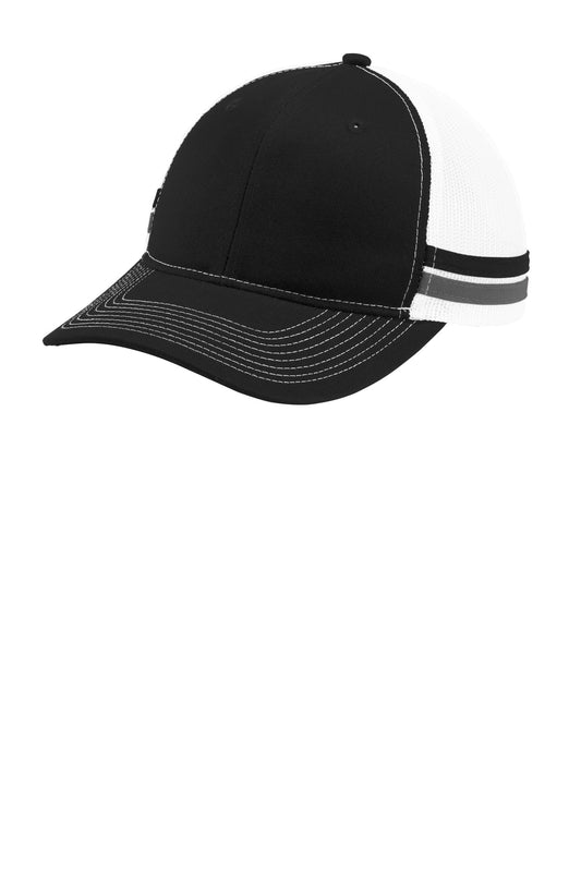 Port Authority ® Two-Stripe Snapback Trucker Cap. C113