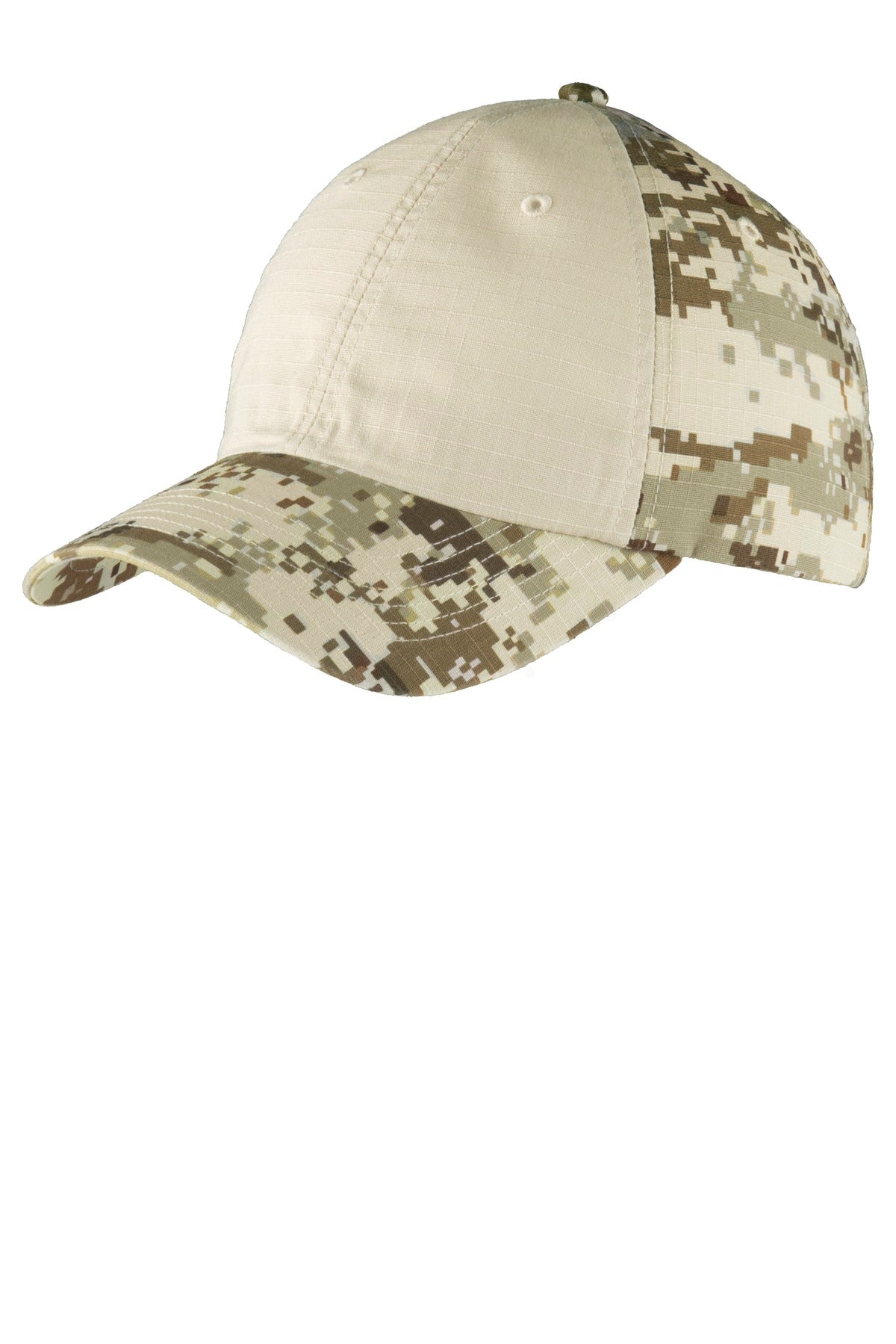 Port Authority® Colorblock Digital Ripstop Camouflage Cap. C926