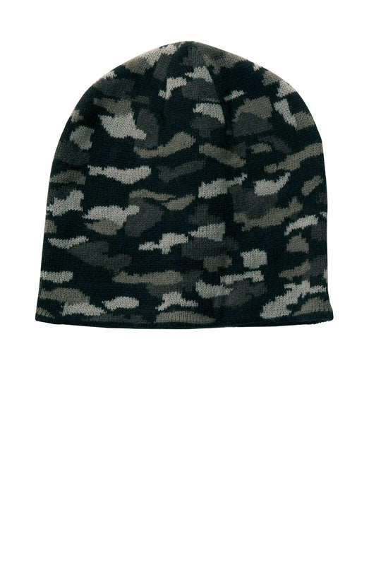 Port & Company®Camo Beanie Cap.  CP91C