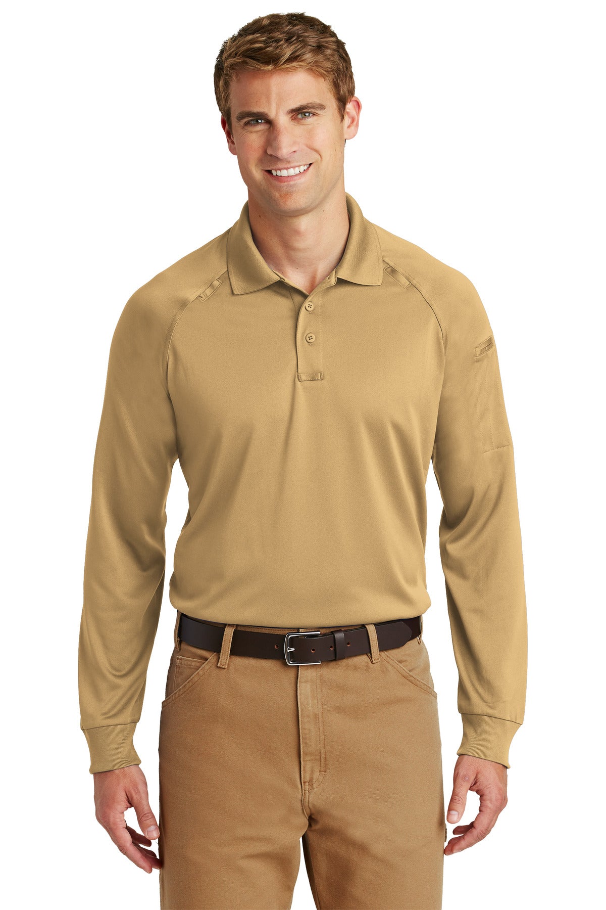 CornerStone® - Select Long Sleeve Snag-Proof Tactical Polo. CS410LS