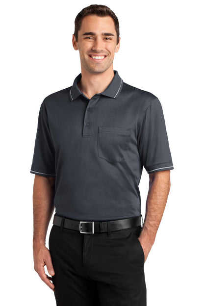 CornerStone® Select Snag-Proof Tipped Pocket Polo. CS415