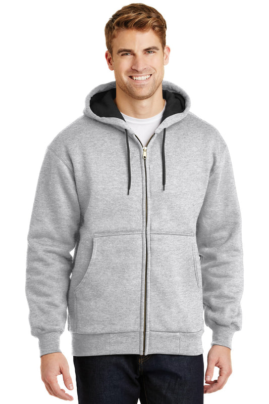 CornerStone® - Heavyweight Full-Zip Hooded Sweatshirt with Thermal Lining.  CS620