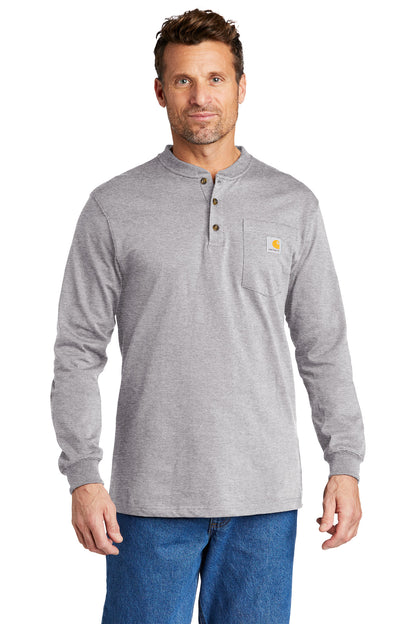 Carhartt® Long Sleeve Henley T-Shirt CTK128