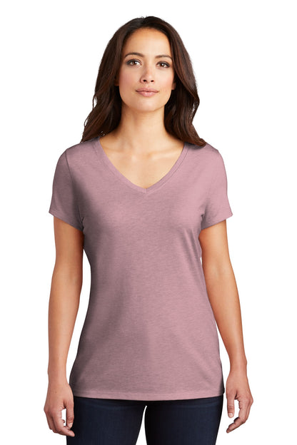 District® Women's Perfect Tri® V-Neck Tee. DM1350L