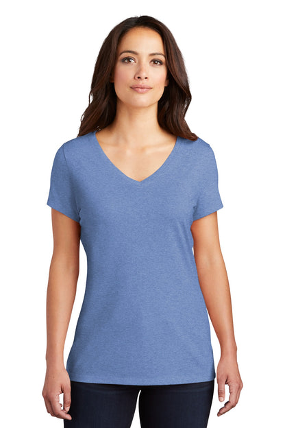 District® Women's Perfect Tri® V-Neck Tee. DM1350L