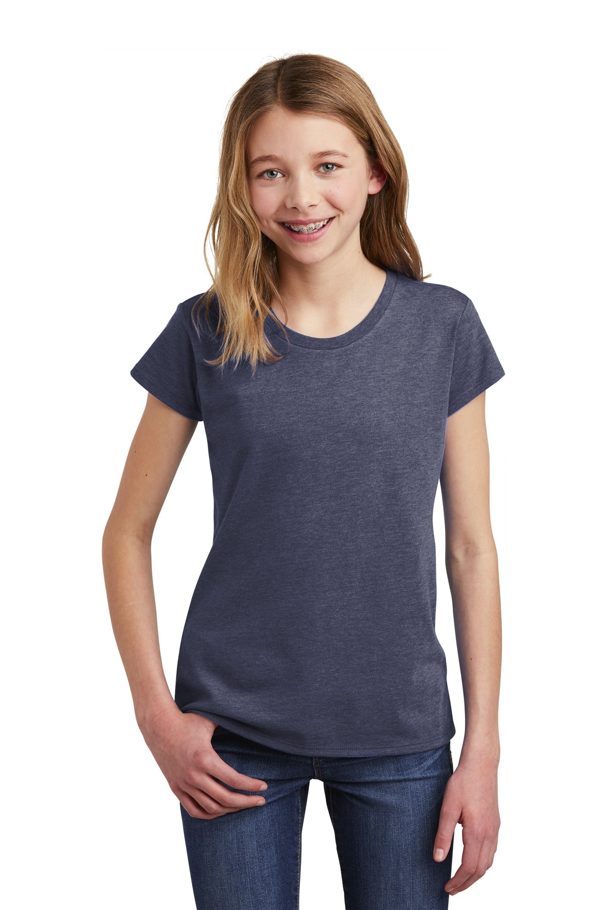 District ® Girls Very Important Tee ® .DT6001YG