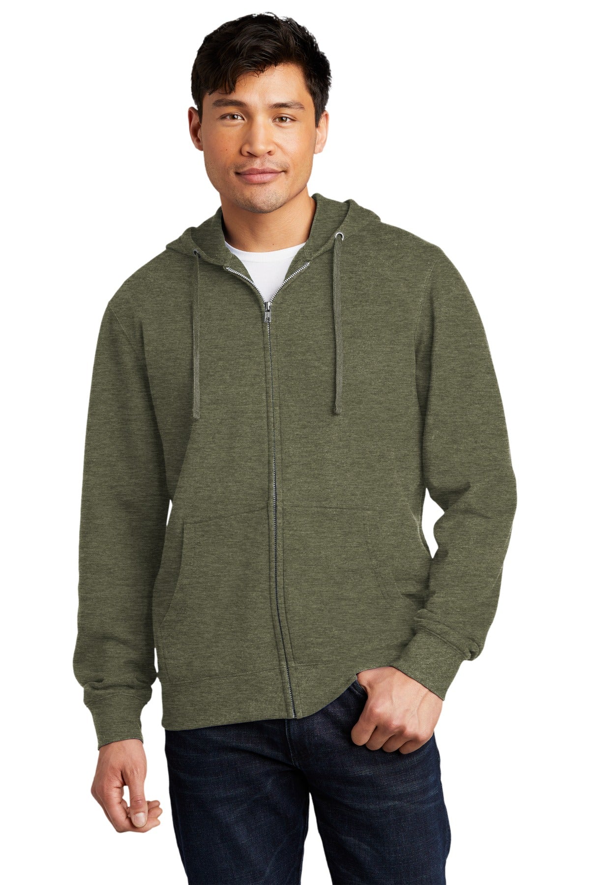 District® V.I.T.™Fleece Full-Zip Hoodie DT6102