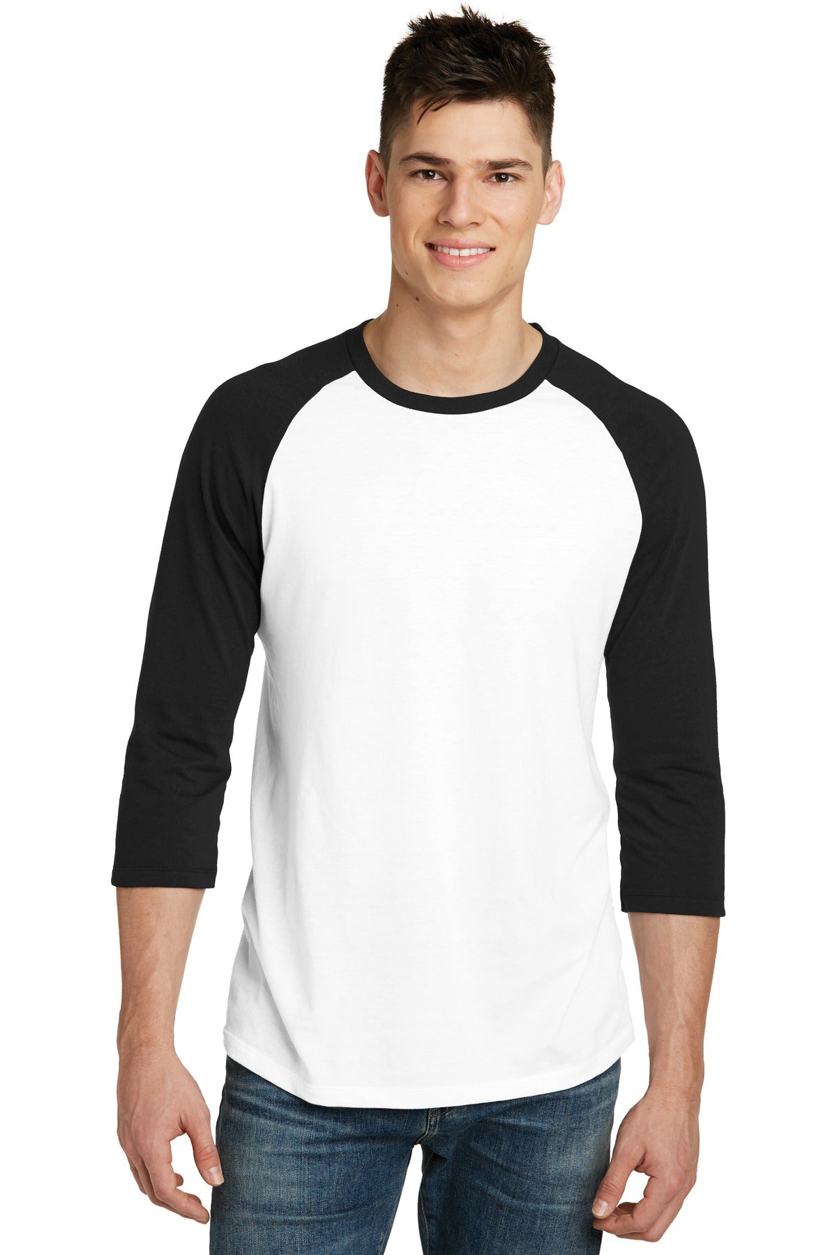 District® Very Important Tee® 3/4-Sleeve Raglan. DT6210