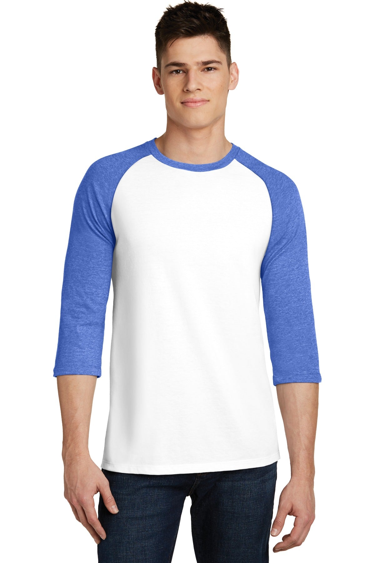 District® Very Important Tee® 3/4-Sleeve Raglan. DT6210