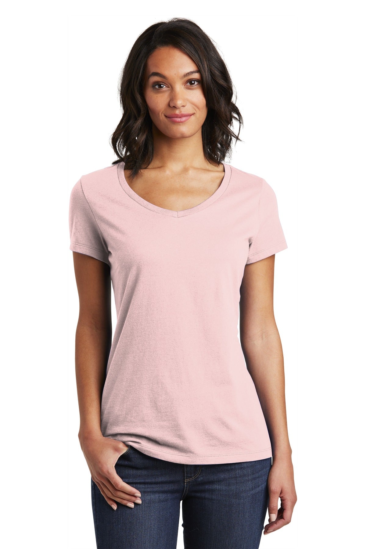 District ® Women's Very Important Tee ® V-Neck. DT6503