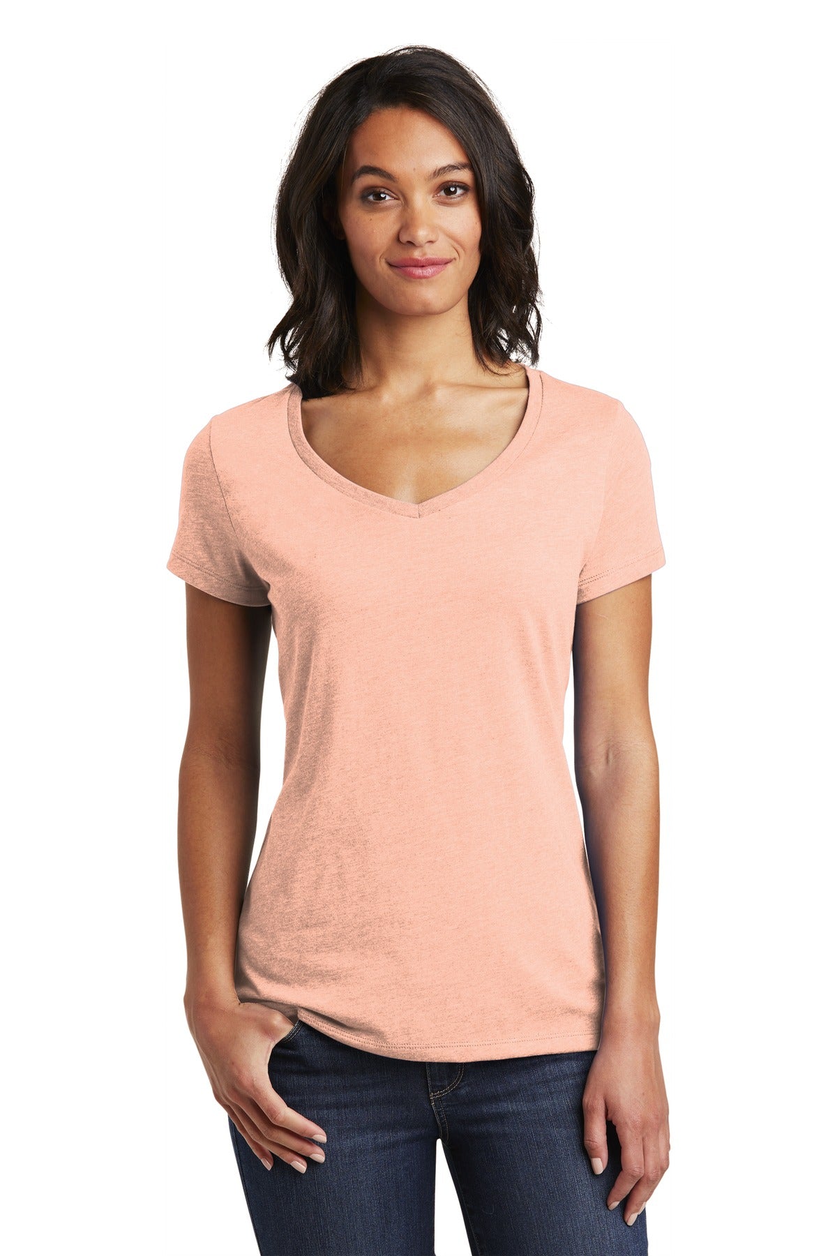 District ® Women's Very Important Tee ® V-Neck. DT6503