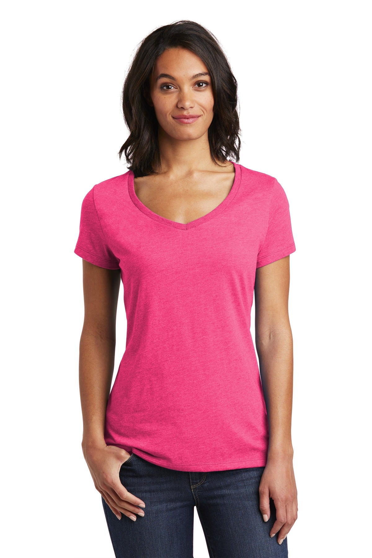 District ® Women's Very Important Tee ® V-Neck. DT6503