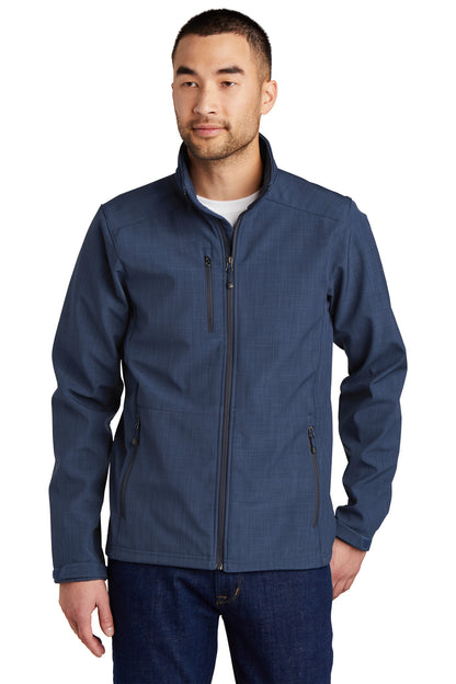 Eddie Bauer® Shaded Crosshatch Soft Shell Jacket. EB532