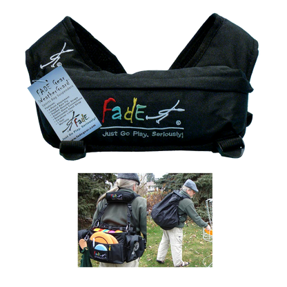 Fade Gear WeatherGuard Suspenders Disc Golf Bag Backpack Strap