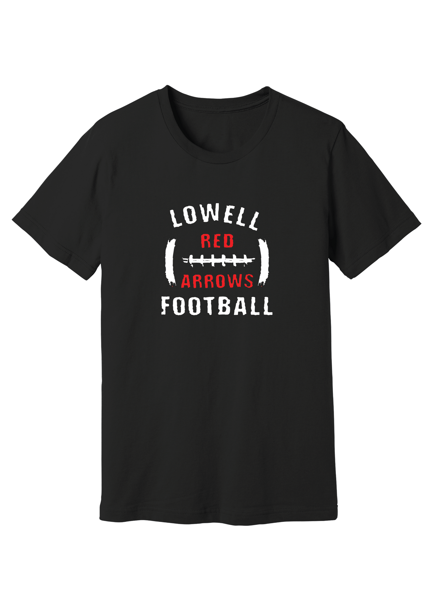 Lowell Red Arrows Football 12 T-Shirt