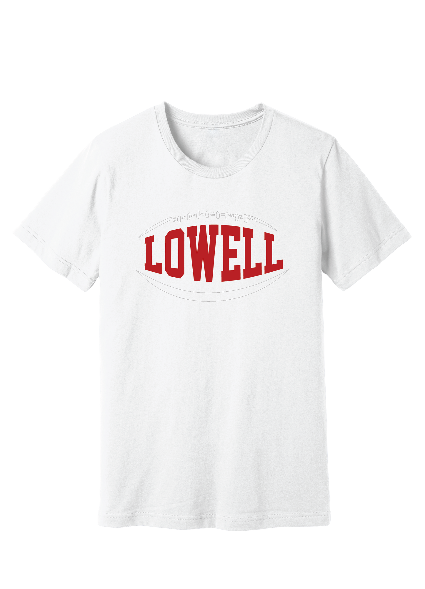 Lowell Red Arrow Football 1 T-Shirt