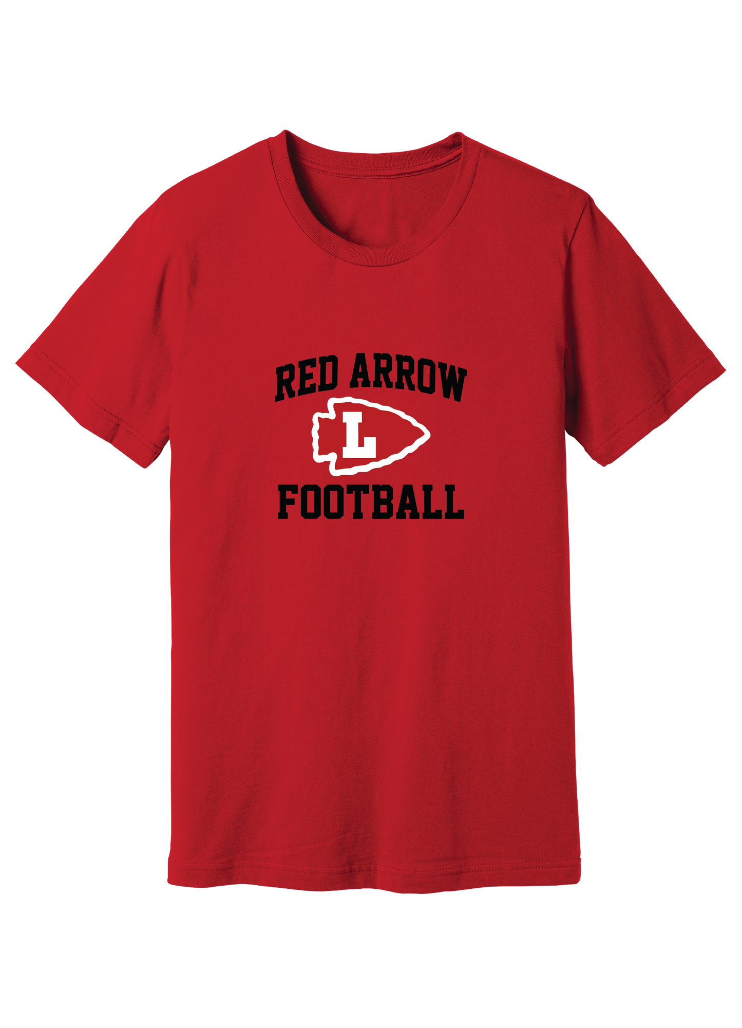 Lowell Red Arrow Football 3 T-Shirt