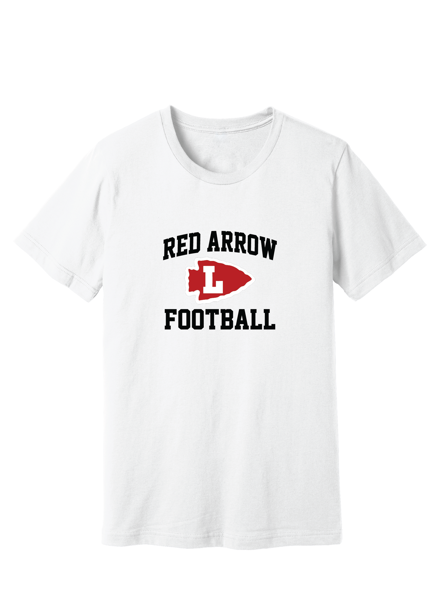 Lowell Red Arrow Football 3 T-Shirt