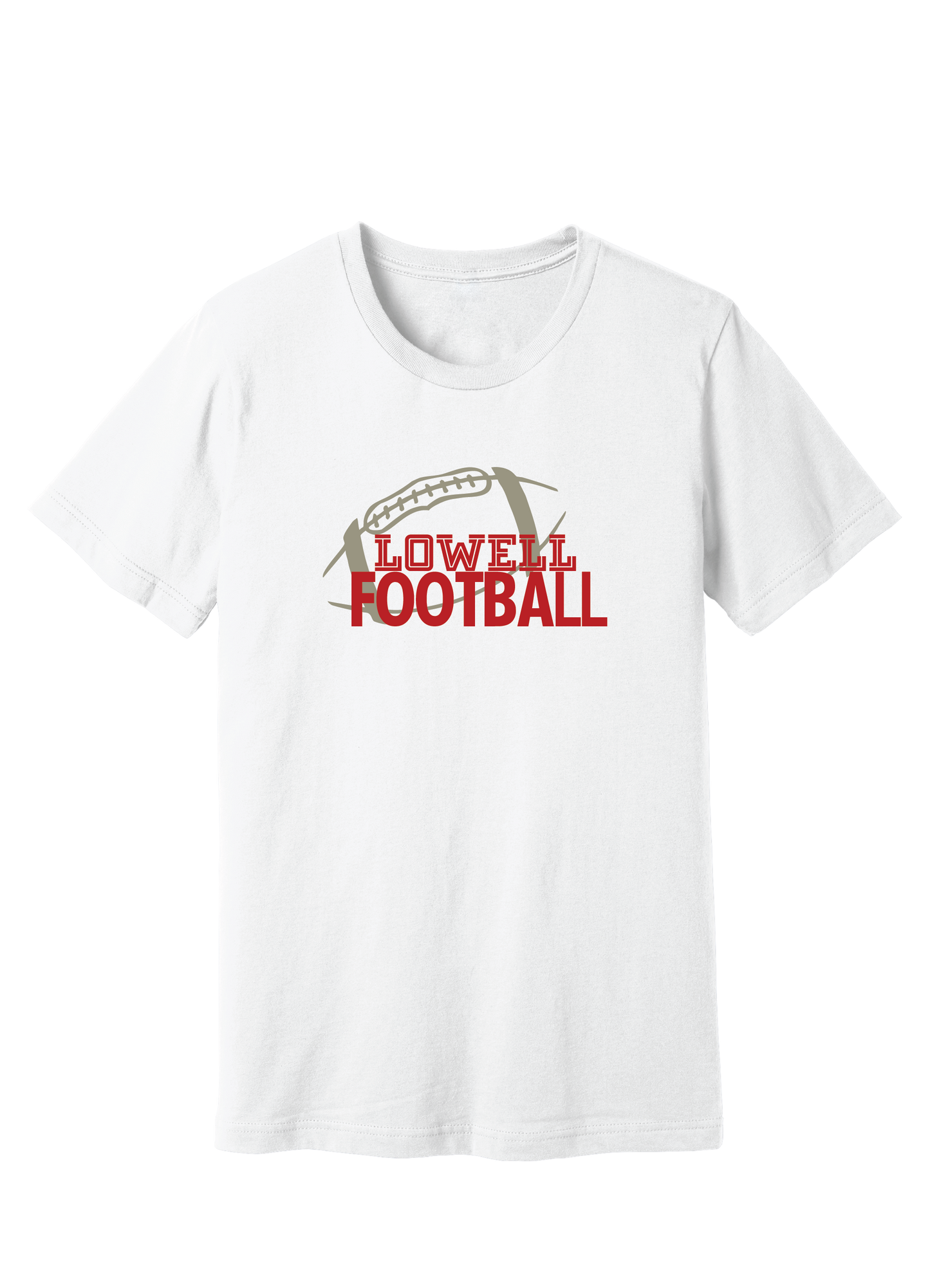 Lowell Red Arrow Football 4 T-Shirt