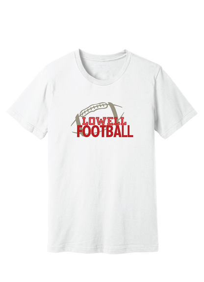 Lowell Red Arrow Football 4 T-Shirt