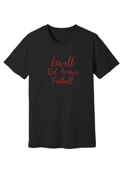 Lowell Red Arrow Football 6 T-Shirt