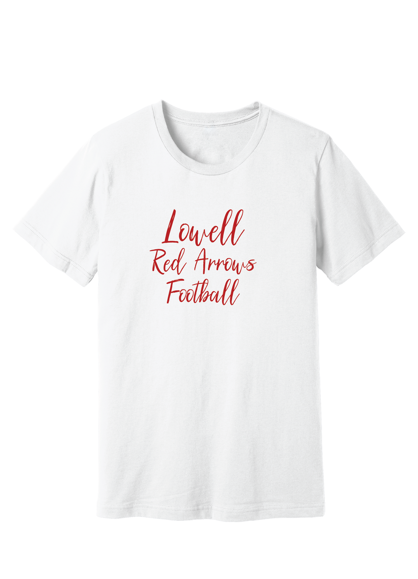 Lowell Red Arrow Football 6 T-Shirt