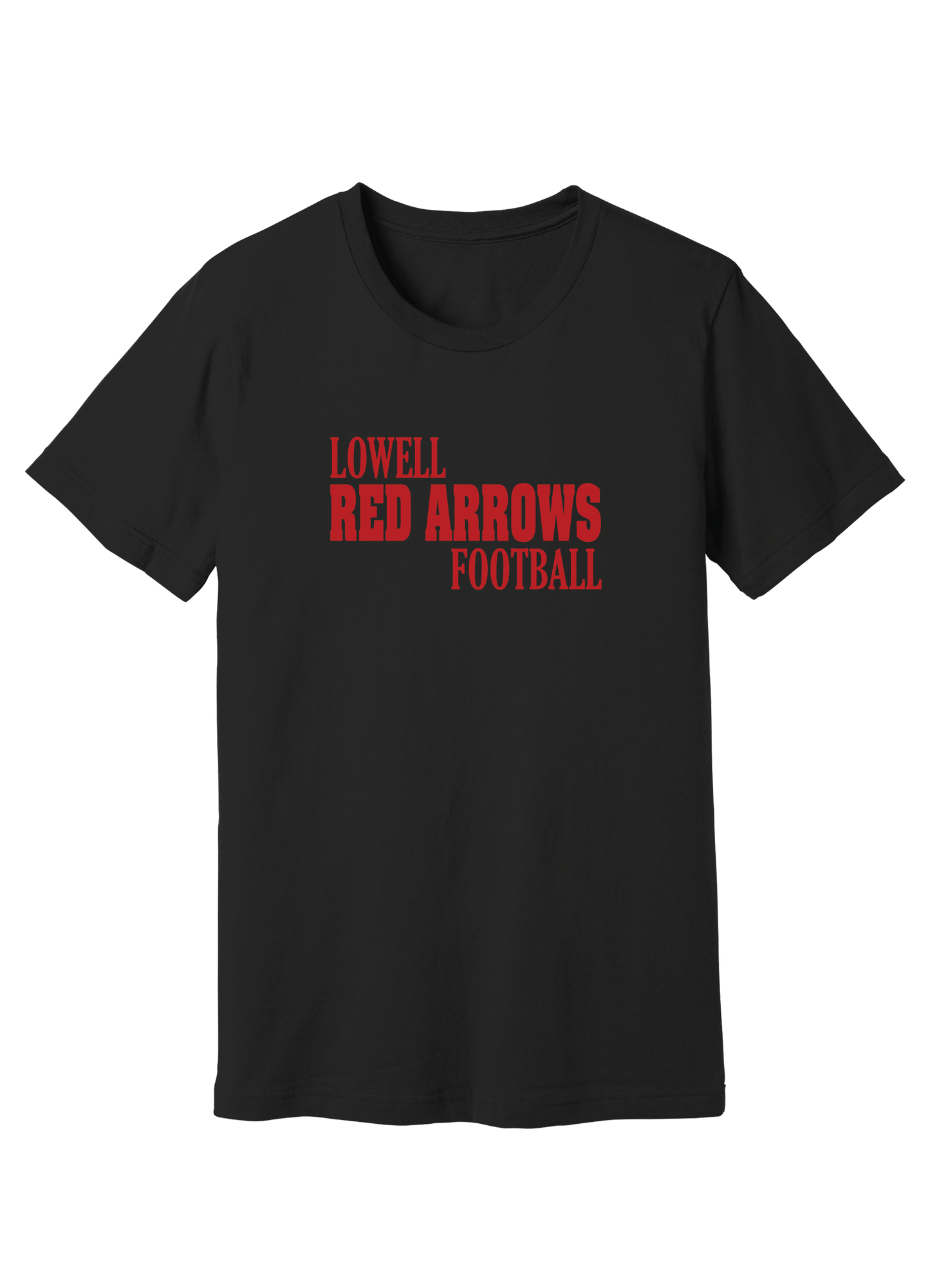 Lowell Red Arrow Football 7 T-Shirt