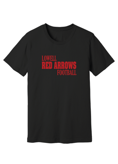 Lowell Red Arrow Football 7 T-Shirt